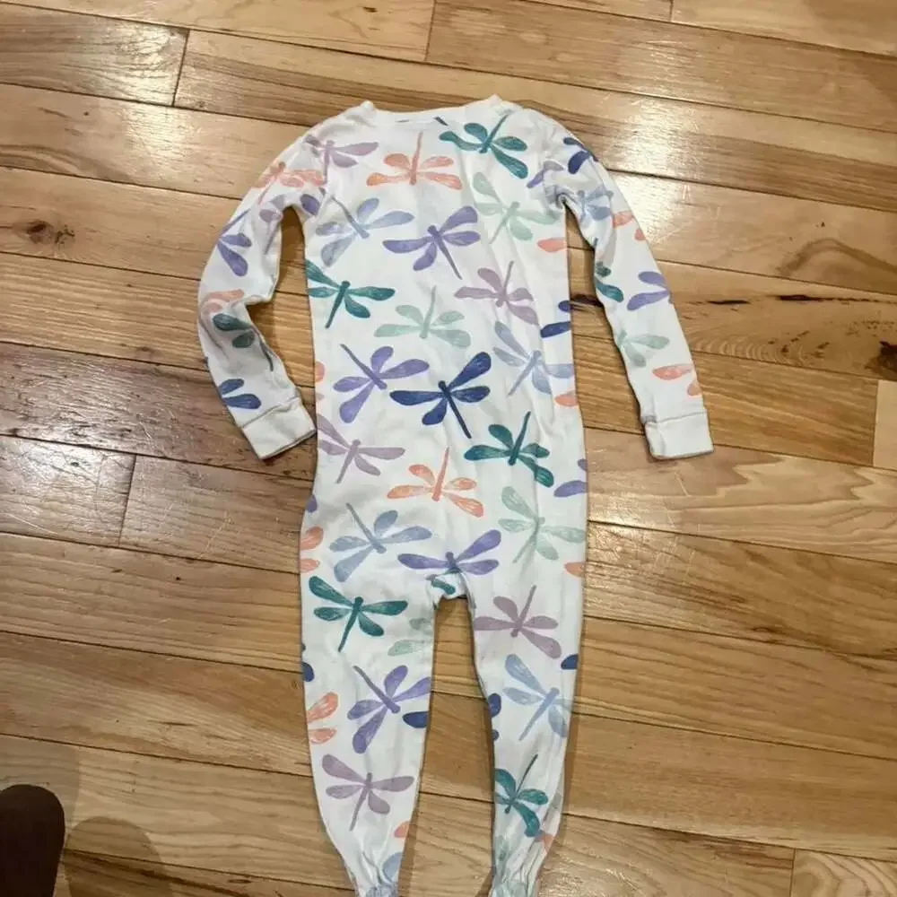 Carter's Dragonfly Print Bedtime One-Piece Pajamas, Size 3T